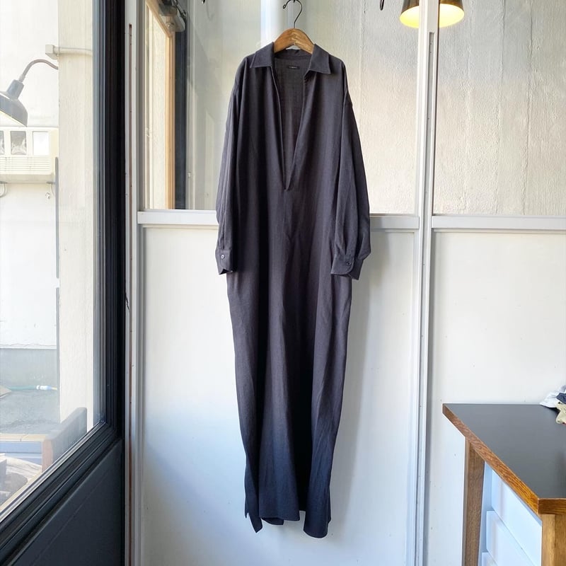 新品未使用 COMOLI ウールカシミアチェックワンピース(別注) 新品未使用 COMOLI ウールカシミアチェックワンピース(別注)