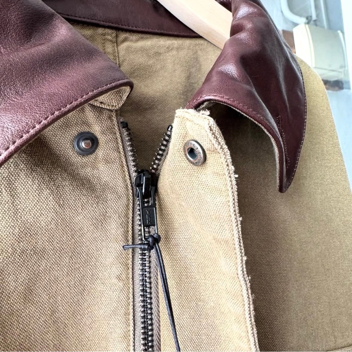 ssstein SULFUR DYED OXFORD VINTAGE JACKET | L