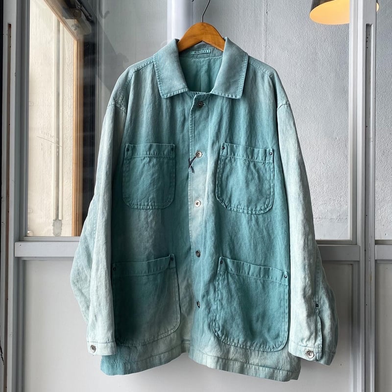 AURALEE WASHI DUCK CANVAS BLOUSON (mens) | L AURALEE WASHI DUCK CANVAS BLOUSON (mens) | L