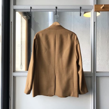 AURALEE  WOOL CUPRA LINEN CLOTH JACKET