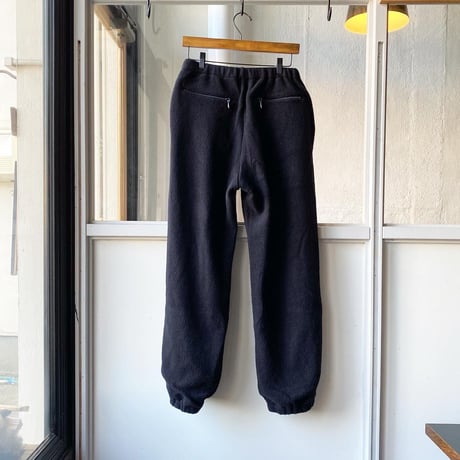 COMOLI　ウールフリース トラックパンツ
