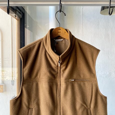 AURALEE 　CASHMERE WOOL MOSSER VEST