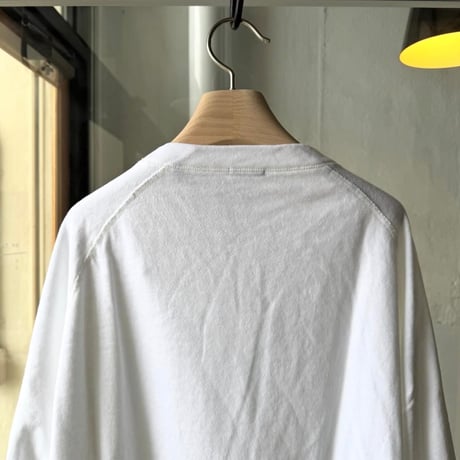 COMOLI　LWコットン裏毛 クルーネック
