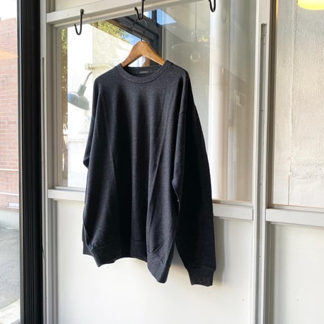 COMOLI　ウール天竺 長袖クルー