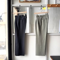 AURALEE CASHMERE MOLESKIN TWO-TUCK SLACKS | Les AURALEE CASHMERE MOLESKIN TWO-TUCK SLACKS | Les