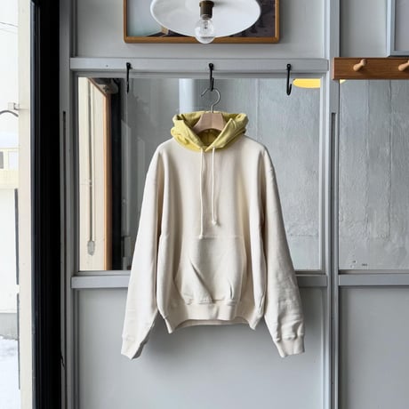 AURALEE　SMOOTH SOFT BD SWEAT P/O PARKA