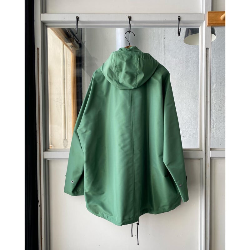 AURALEE SILK POLYESTER GROSGRAIN HOODED BLOUS AURALEE SILK POLYESTER GROSGRAIN HOODED BLOUS