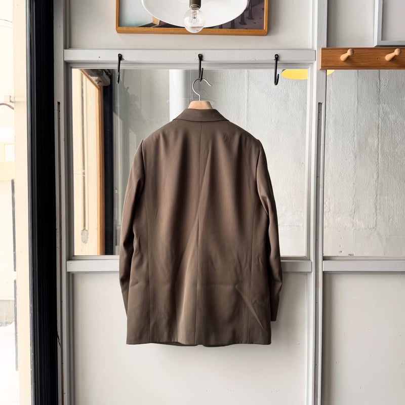 AURALEE LIGHT WOOL MAX GABARDINE JACKET | Less
