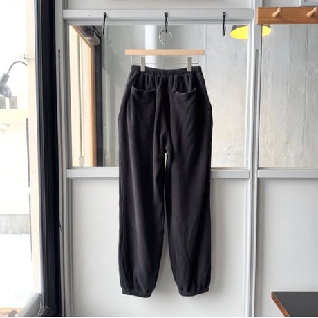 COMOLI　フリース ドローストリングパンツ
