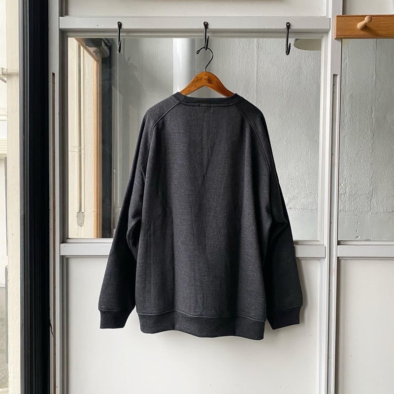 COMOLI グレー 長袖カットソー COMOLI W/C/S 長袖クルー | Less Higashikawa