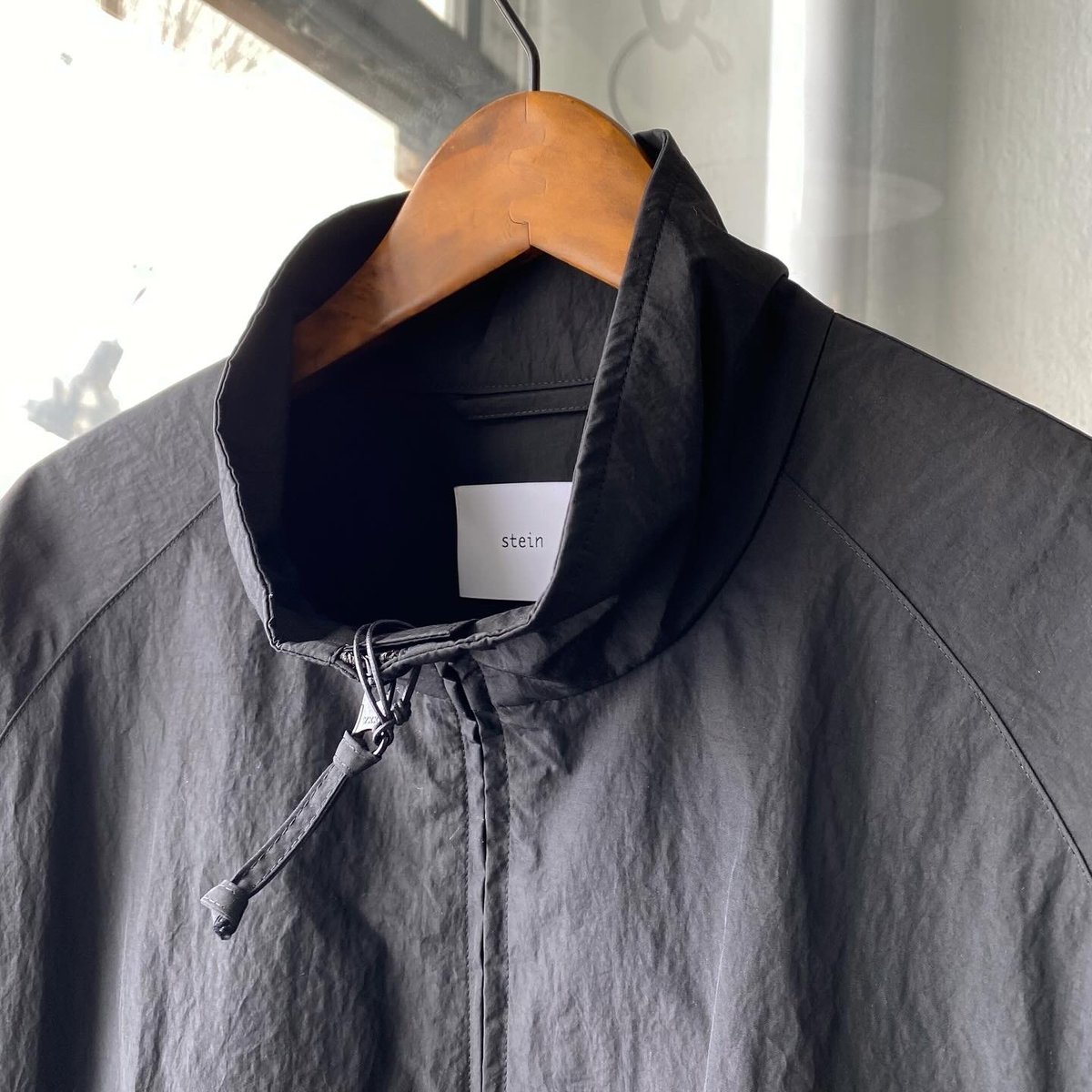 stein WINDBREAKER STAND COLLAR JACKET - ST. stein WINDBREAKER STAND COLLAR JACKET - ST.