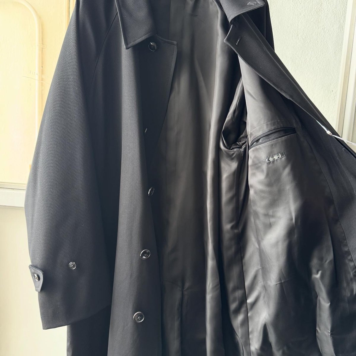 COMOLI ウールギャバ バルカラーコート | Less Higashikawa