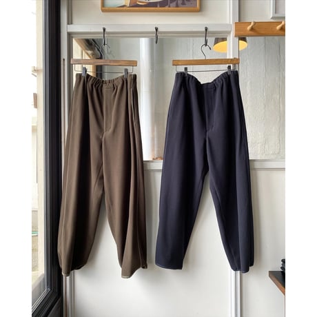 ssstein    FLEECE WIDE EASY TROUSERS  - ST.430