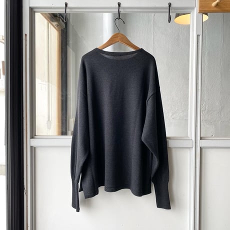 COMOLI ウール和紙 コモリニット