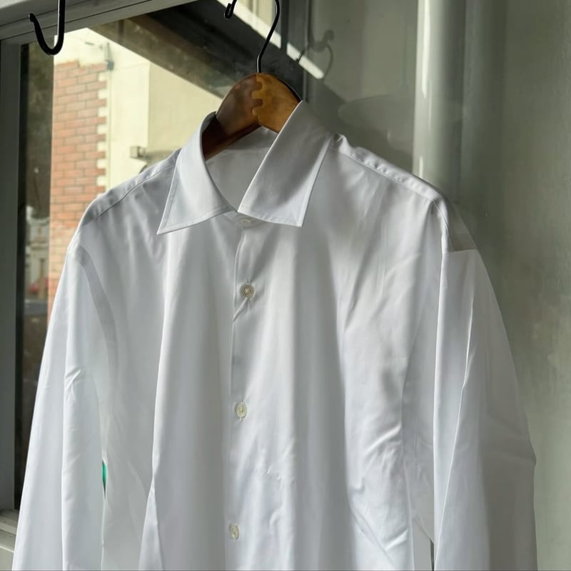 COMOLI 2024別注 サックス ドレスシャツ ツイルコモリシャツ 長袖 COMOLI 2024別注 サックス ドレスシャツ ツイルコモリシャツ 長袖