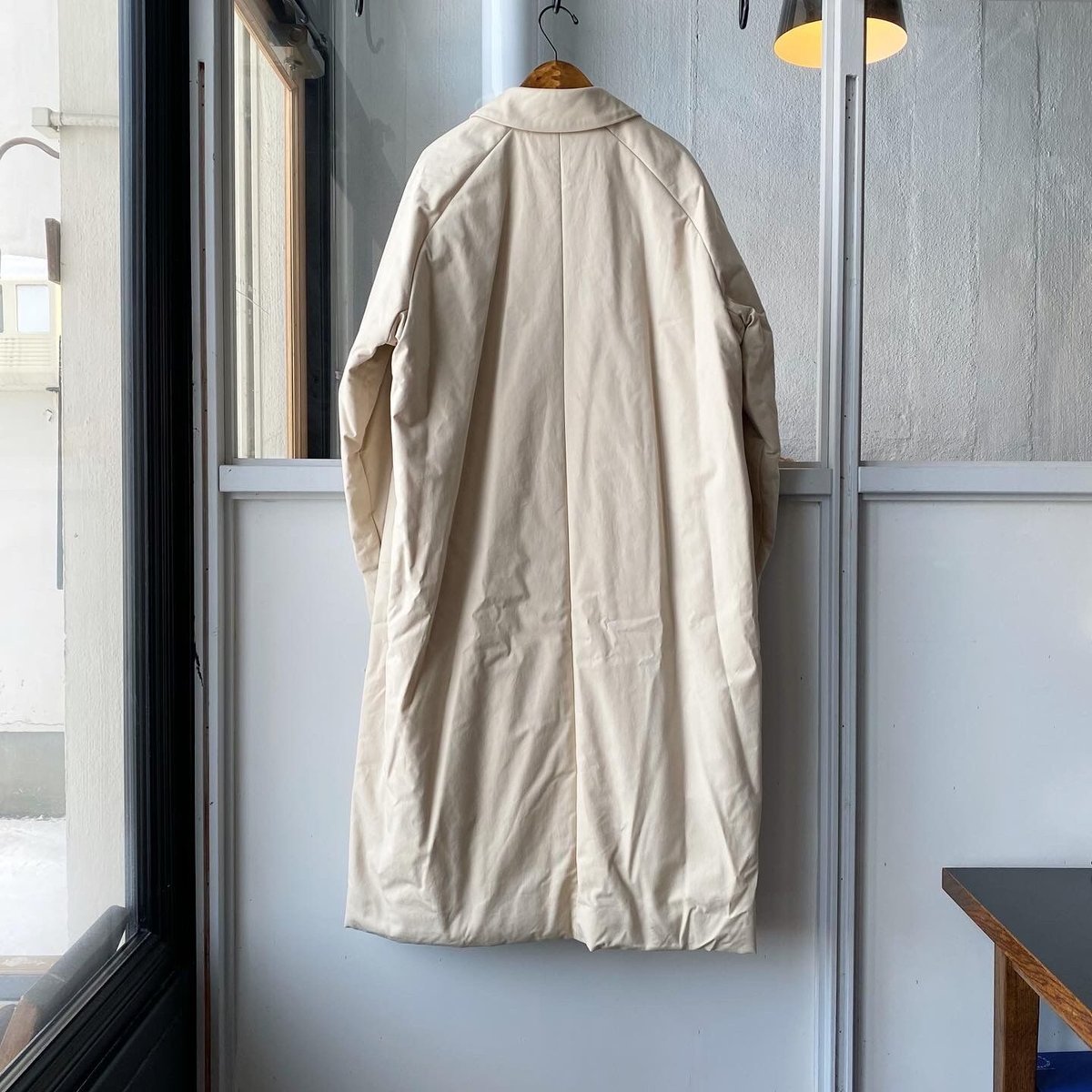 YAECA ステンカラーコート スタンダード PADDING | Less Higashi