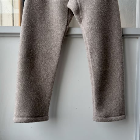 YAECA　[UNISEX] Natural Wool Fleece Pants