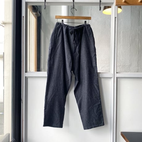 COMOLI　カシミヤシルク ドローストリング パンツ