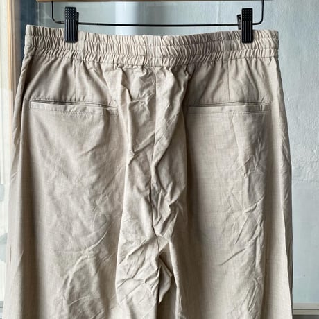 AURALEE　HIGH COUNT WOOL POPLIN PANTS