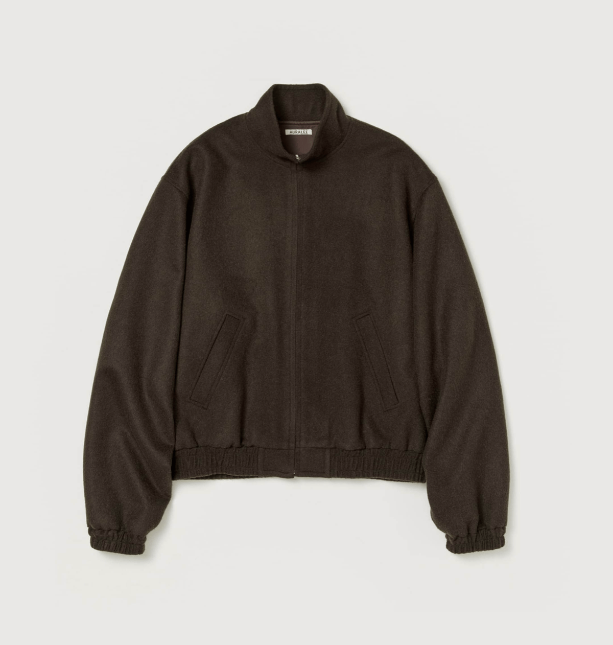ジャケット・アウター AURALEE BABY CAMEL FLANNEL ZIP BLOUSON 4 AURALEE BABY CAMEL FLANNEL ZIP BLOUSON | Less