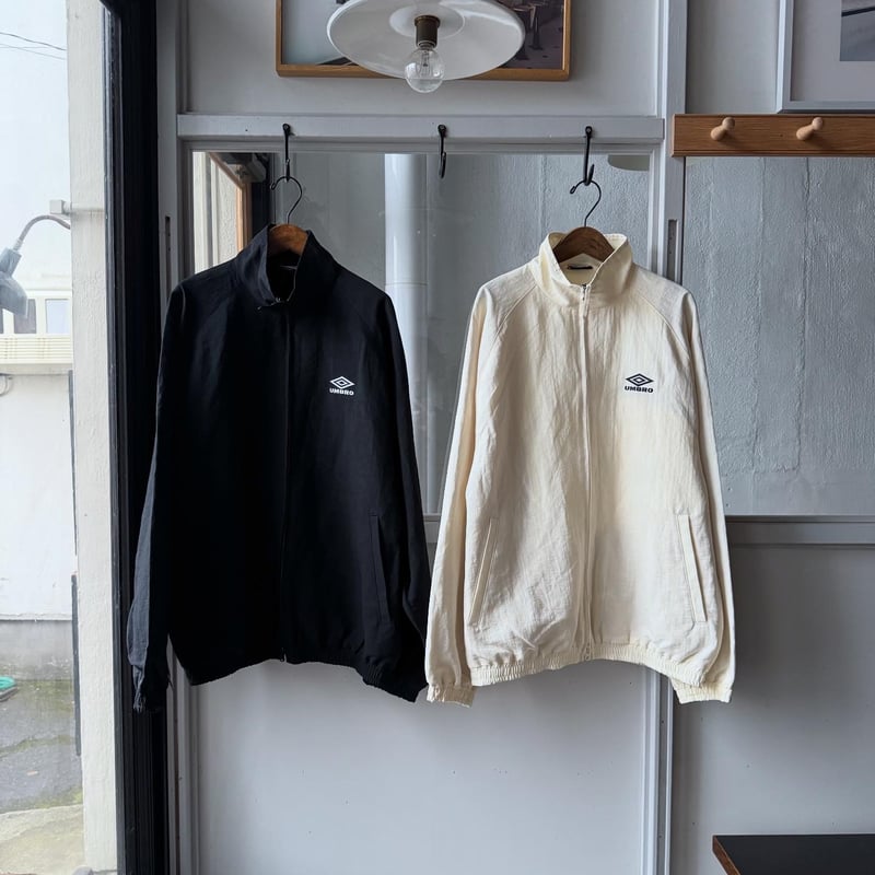 ssstein LINEN/NYLON TRACK JACKET | Less Higa
