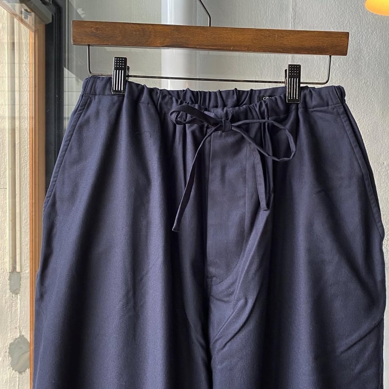 COMOLI ウールフラノ ドローストリングパンツ (U03-03003 COMOLI ウールフラノ ドローストリングパンツ (U03-03003