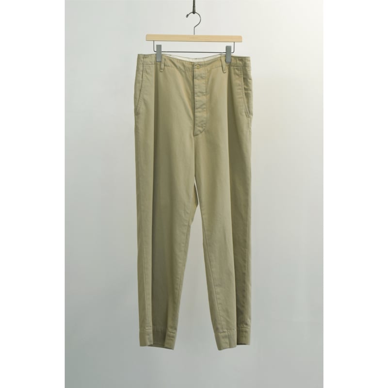 COMOLI KHAKI チノパンツ | Less Higashikawa