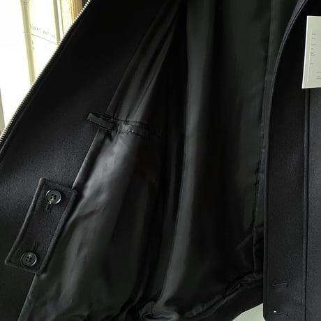 stein　  OVERSIZED MELTON HARRINGTON ZIP JACKET  - ST.658
