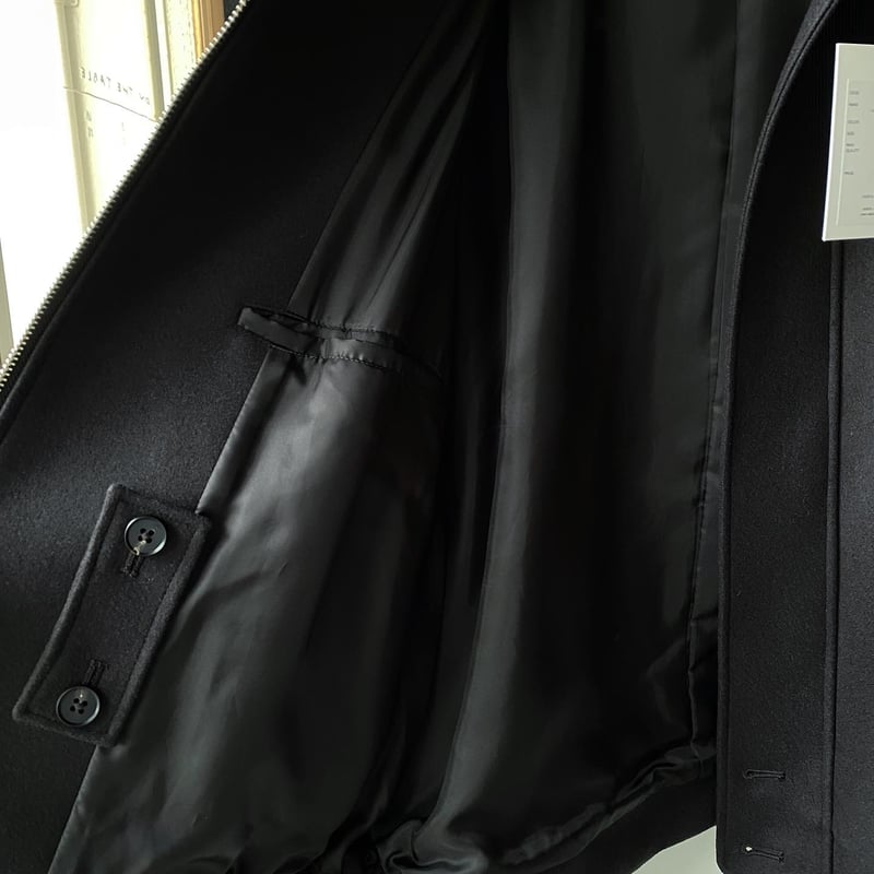 stein OVERSIZED MELTON HARRINGTON ZIP JACKET stein OVERSIZED MELTON HARRINGTON ZIP JACKET