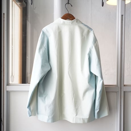 AURALEE  WASHED FINX GRADATION DYED BIG BLOUZON (Mens)