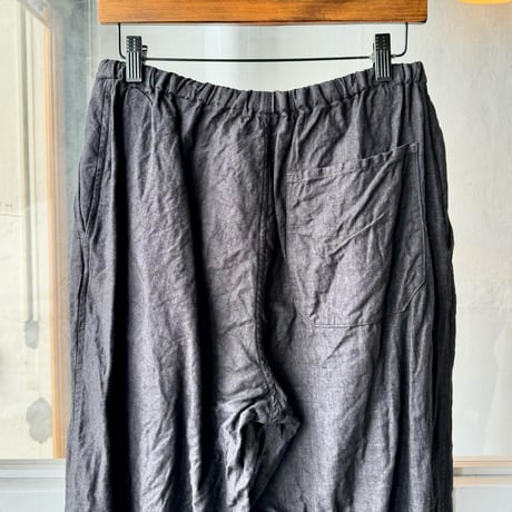 COMOLI　リネン ドローストリングパンツ