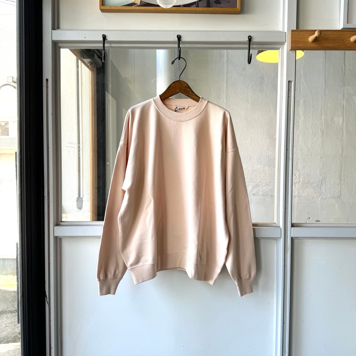 AURALEE PIMA LIGHT SWEAT P/O | Less Higashikawa