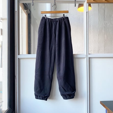 COMOLI　ウールフリース トラックパンツ