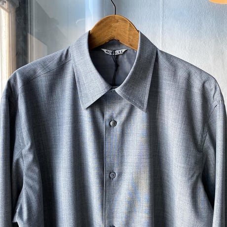 AURALEE    SUPER FINE TROPICAL WOOL SHIRTS