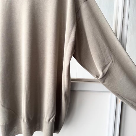 ssstein　  WOOL SILK KNIT TUCKED LS  -  ST.1146