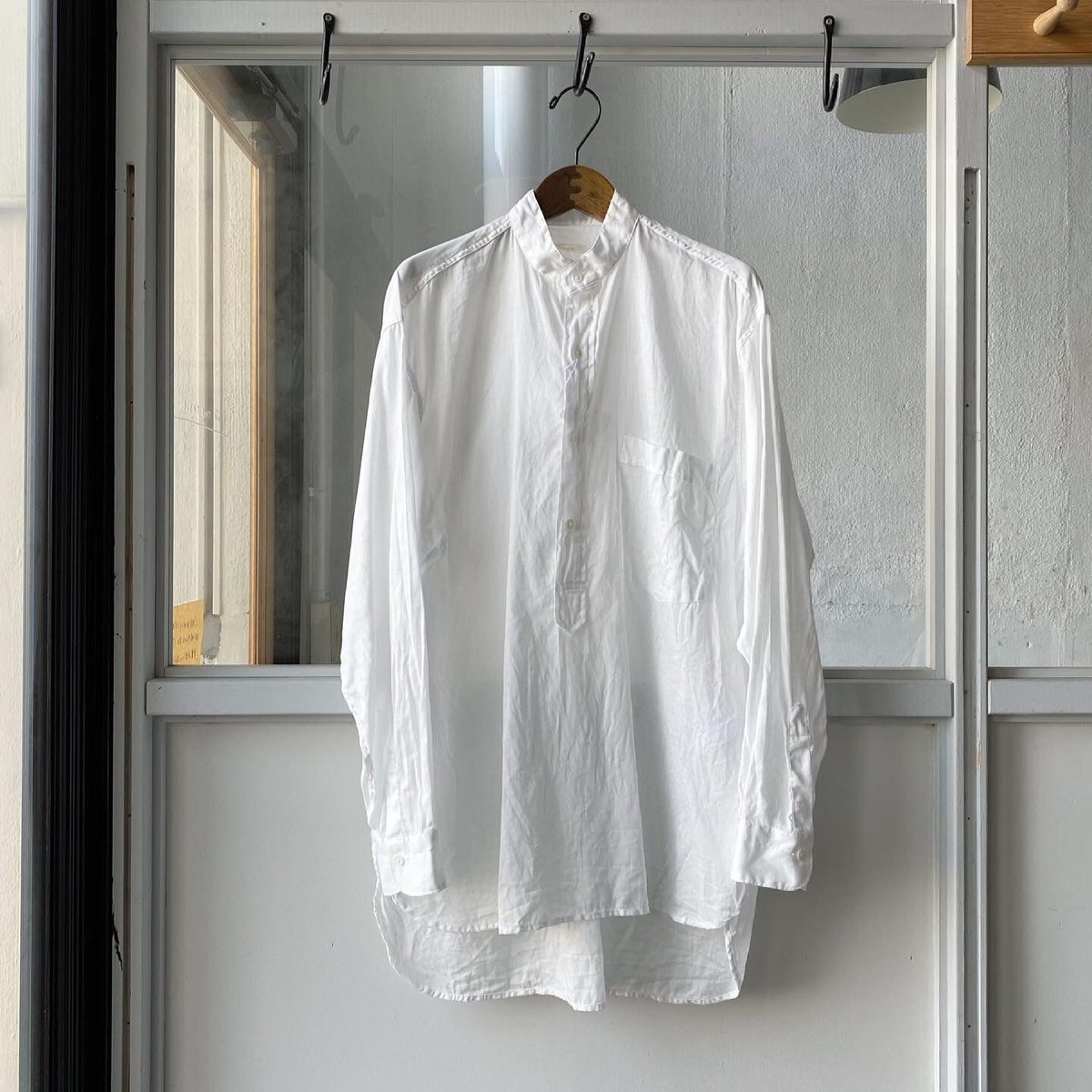 COMOLI ベタシャン プルオーバーシャツ | Less Higashikawa COMOLI ベタシャン プルオーバーシャツ | Less Higashikawa