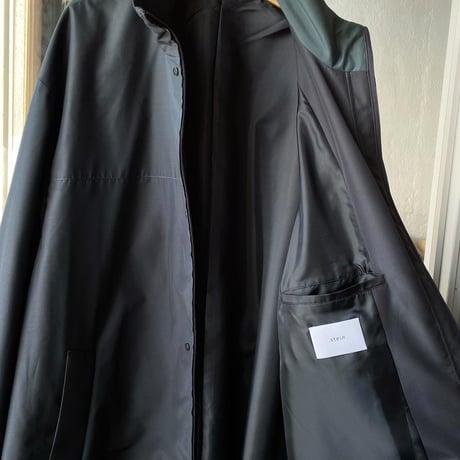 stein　  OVERSIZED ZIP UP HALF COAT  - ST.501-2