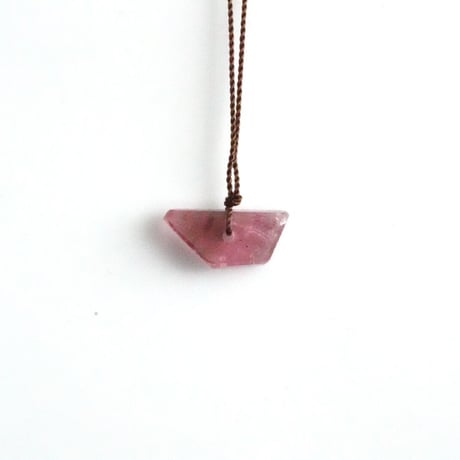 Margaret Solow　Geometric  Necklace    Tourmaline