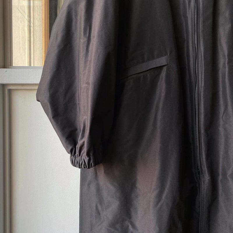 COMOLI コットンシルク フーデッドロングコート | Less Higashikawa COMOLI コットンシルク フーデッドロングコート | Less Higashikawa
