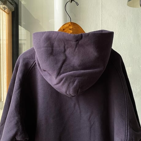 COMOLI  コットン吊裏毛 パーカ  FADE NAVY