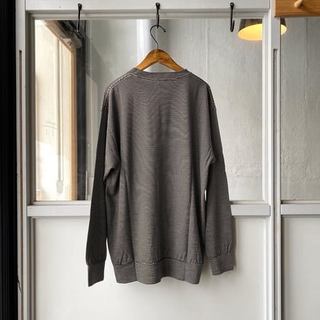 COMOLI  サマーウール 長袖クルー