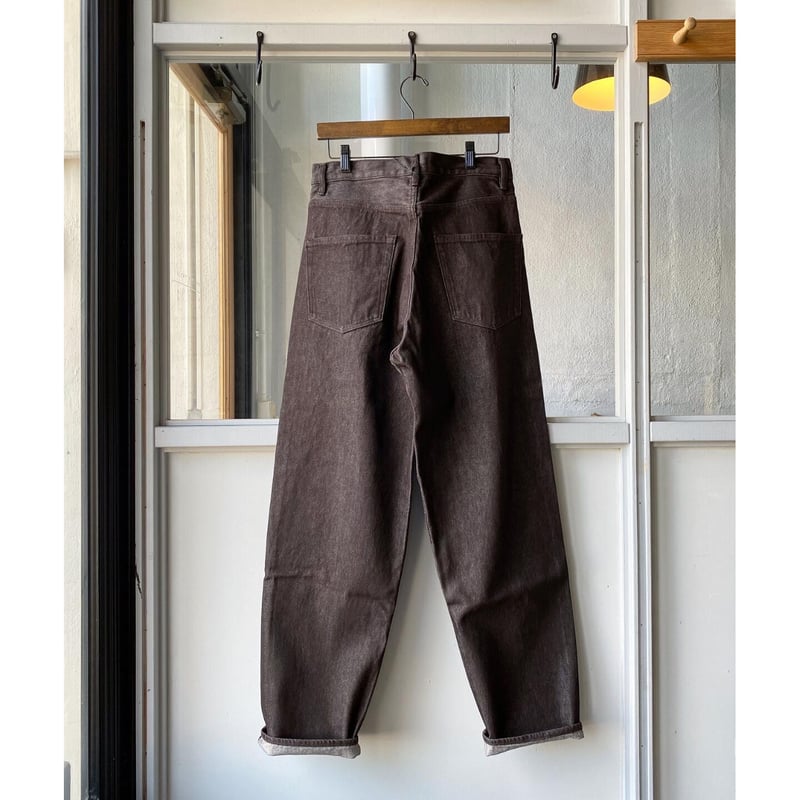 AURALEE HARD TWIST DENIM WIDE PANTS | Less H AURALEE HARD TWIST DENIM WIDE PANTS | Less H
