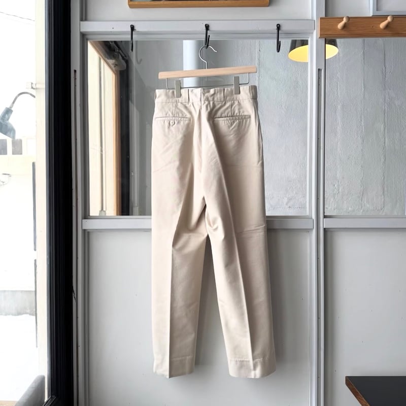 COMOLI ポストワークツイルパンツ | Less Higashikawa