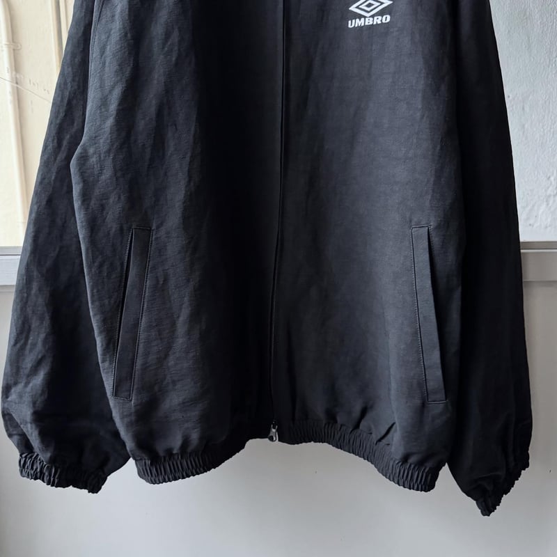 ssstein LINEN/NYLON TRACK JACKET | Less Higa