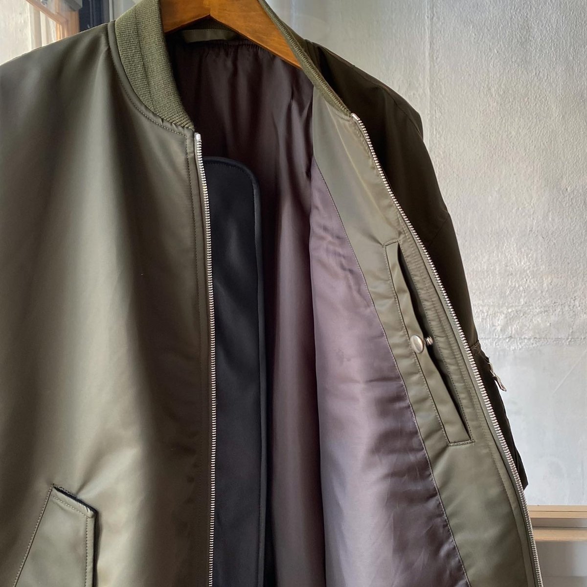 ssstein OVERSIZED FLIGHT JACKET - ST.627 | L