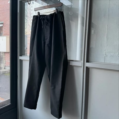 COMOLI　モールスキン ドローストリングパンツ