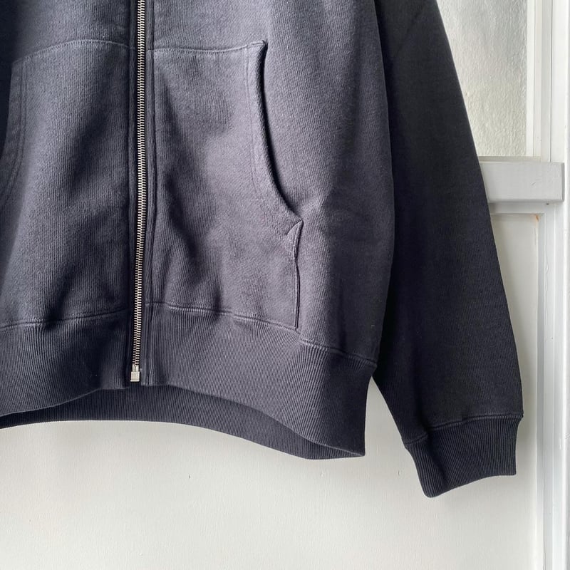 AURALEE HEAVY BD SWEAT ZIP PARKA | Less Higash AURALEE HEAVY BD SWEAT ZIP PARKA | Less Higash