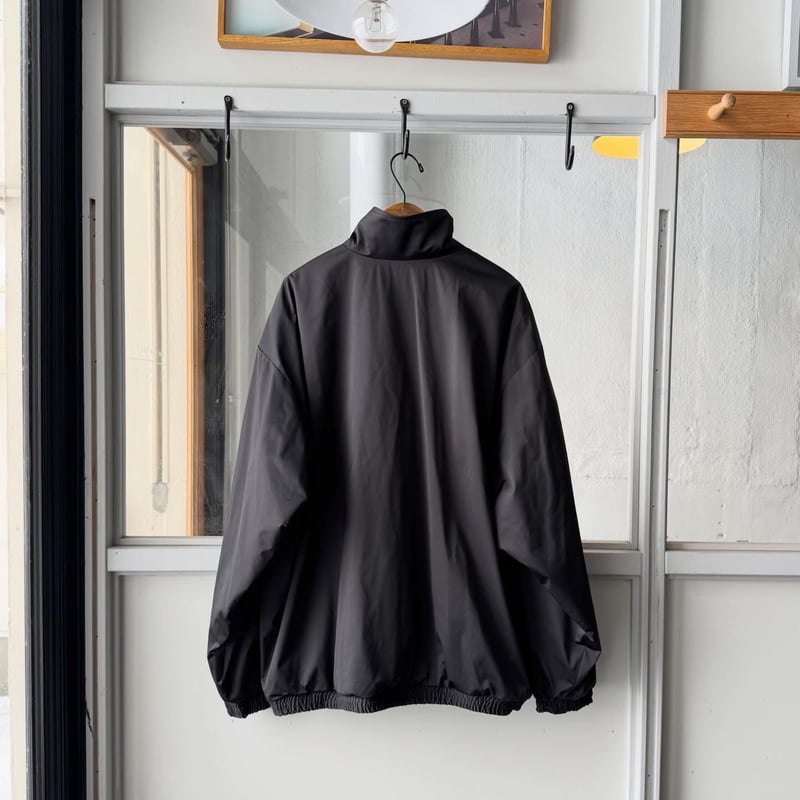 ssstein SILK-BACK STAND COLLAR ZIP JACKET | L