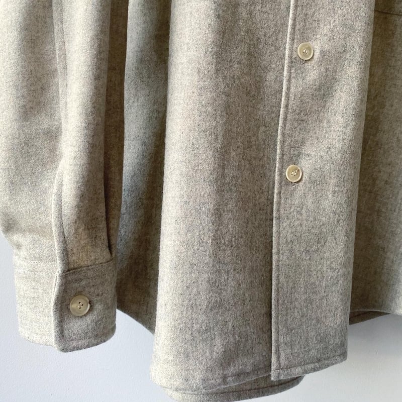 AURALEE SUPER MILLED SHETLAND WOOL SHIRTS AURALEE SUPER MILLED SHETLAND WOOL SHIRTS