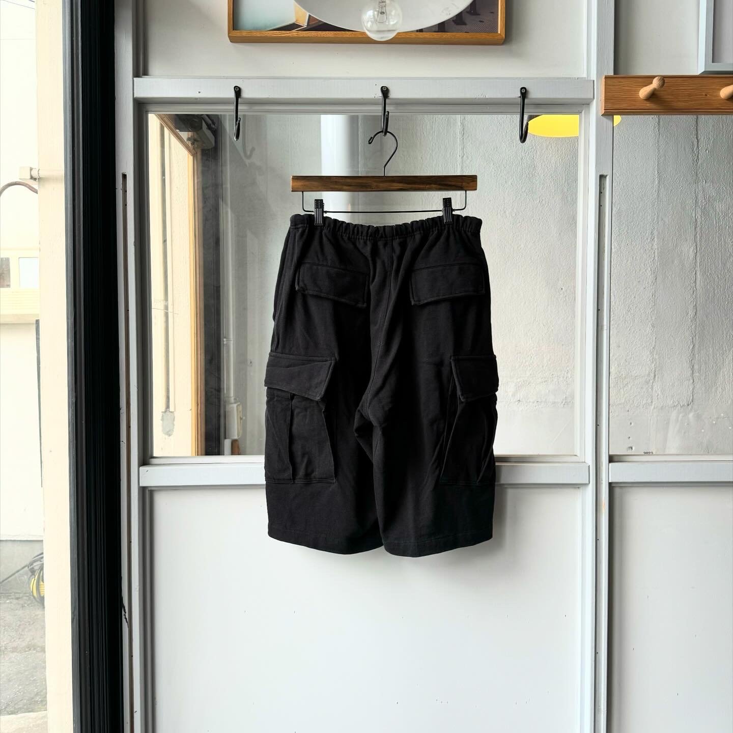 comoli コットンジャージカーゴショーツ 24ss 3 original